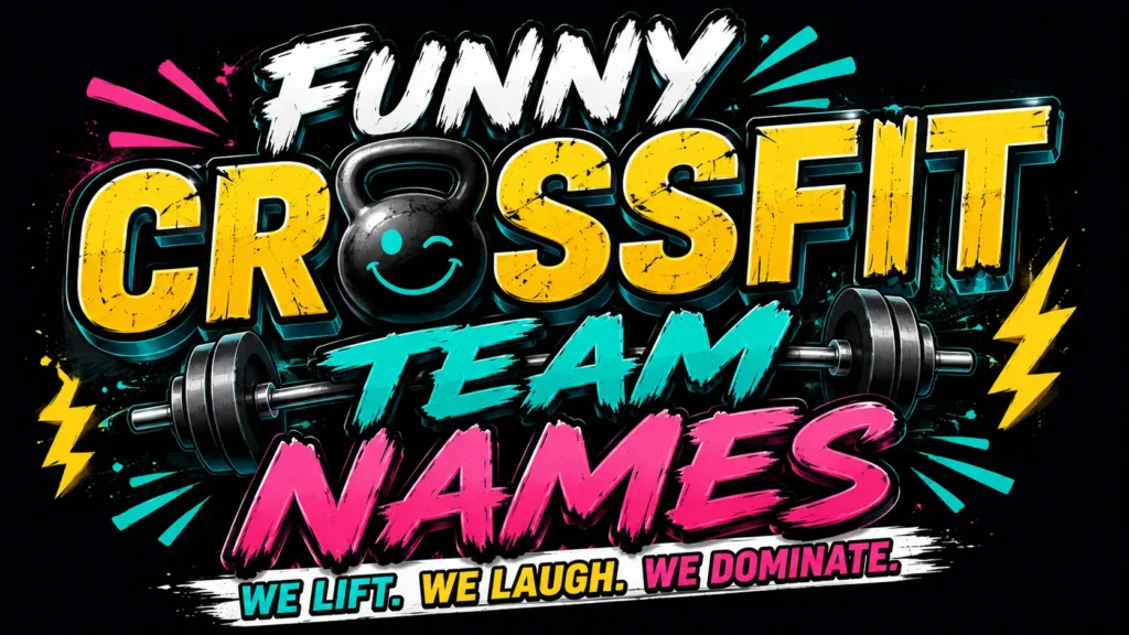 Funny CrossFit Team Names: Creative Ideas That Make Every Workout More Fun