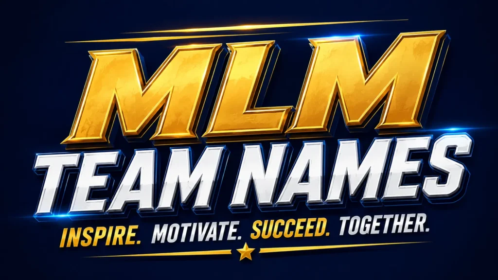 mlm team names