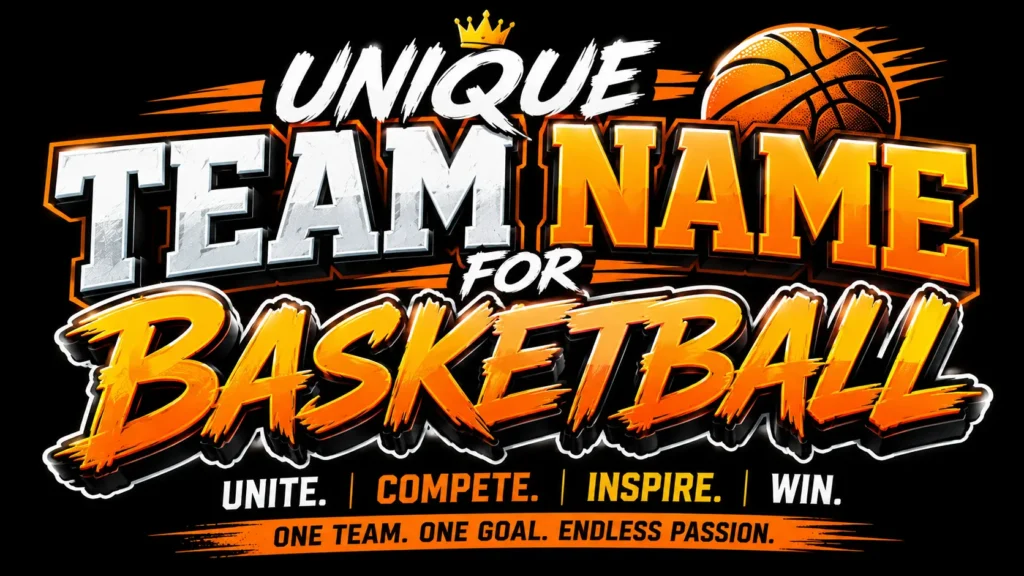Unique Team Name for Basketball: Creative Ideas That Make Your Squad Unforgettable