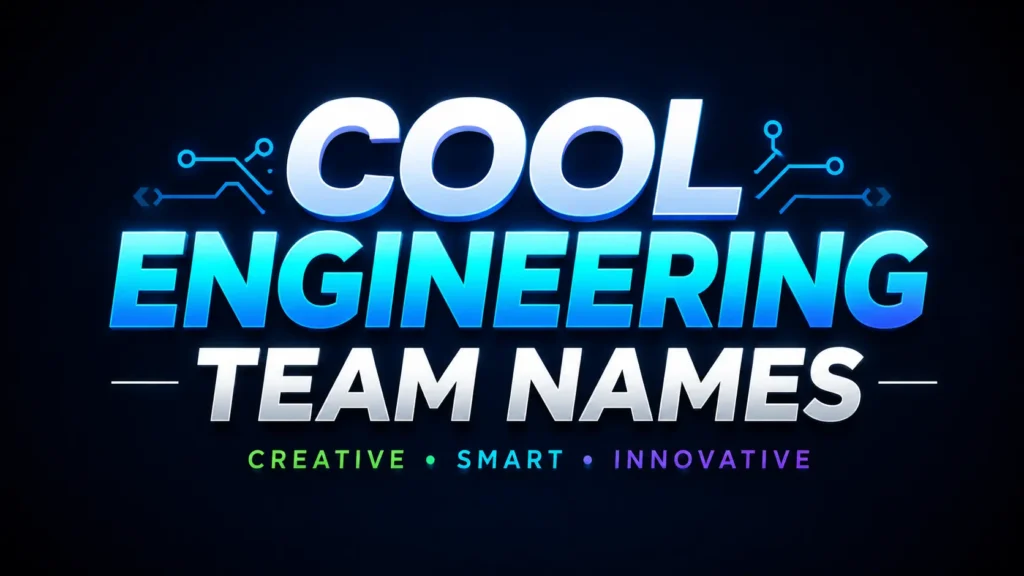 cool engineering team names