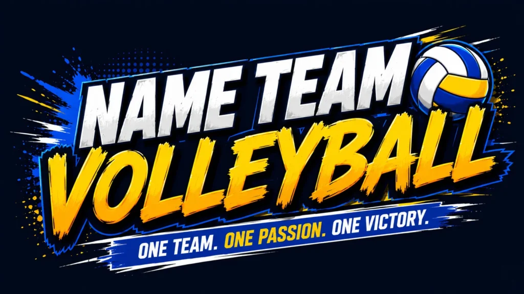 Name Team Volleyball: 350+ Creative, Funny, and Winning Ideas for Every Volleyball Squad