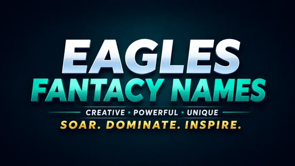 Eagles Fantasy Names: Creative, Funny, and Winning Ideas for Every Fan